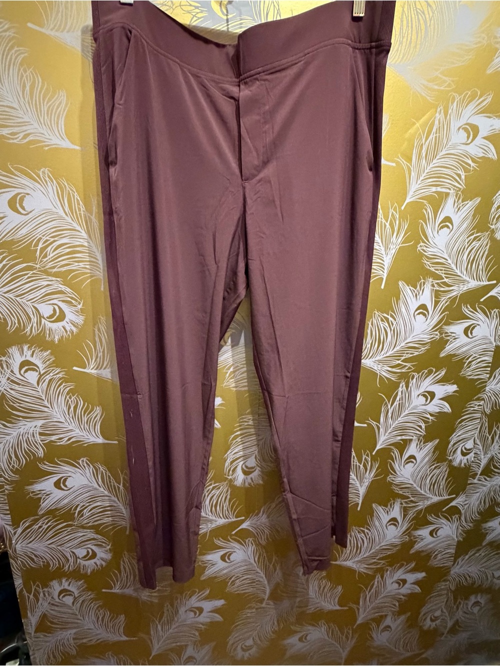 Brooklyn Mid Rise Ankle Pant Size 16 Maroon